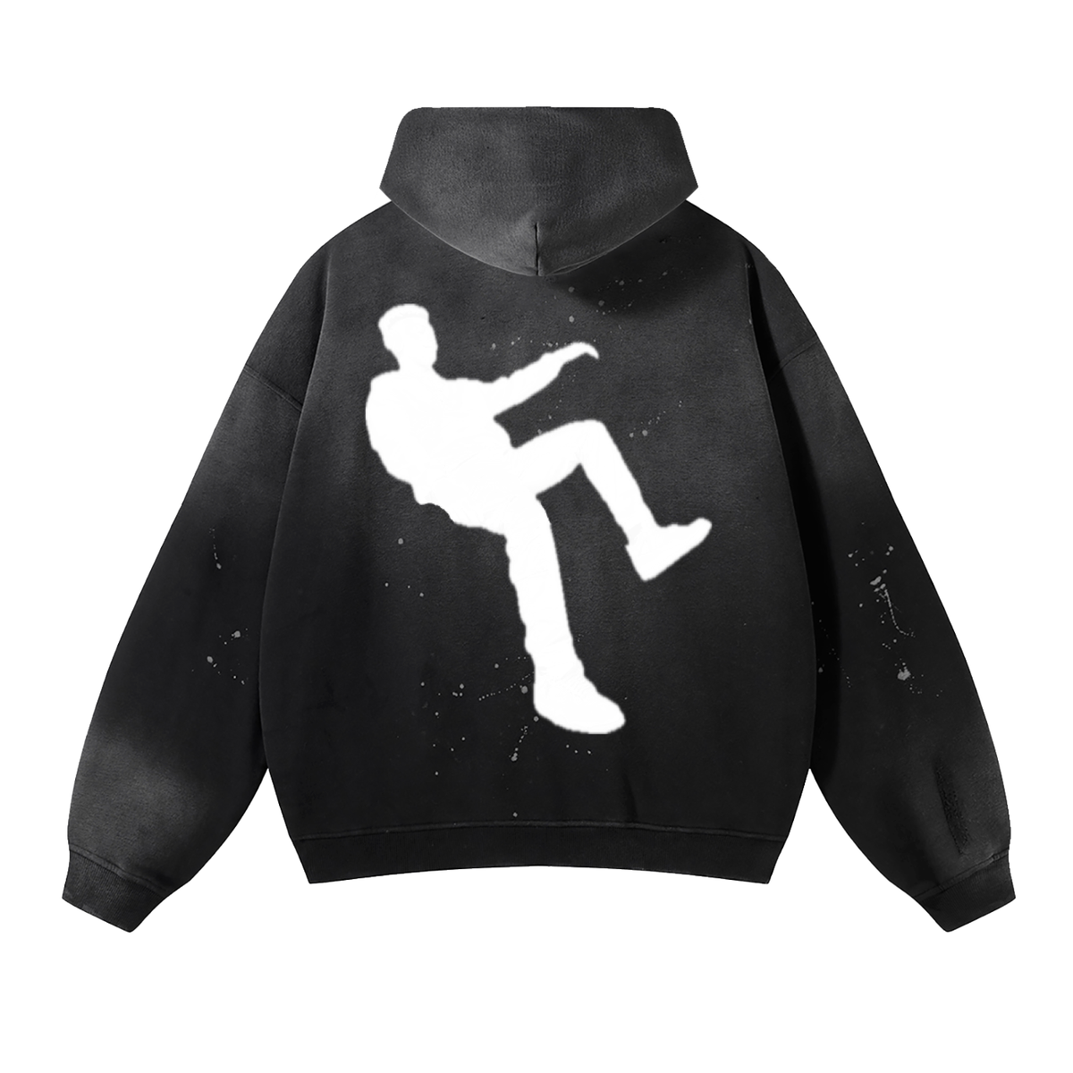 PSYVERT Asteroid Vintage Wash Fleece Hoodie