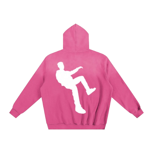 PSYVERT Sunfade Fleeced Hoodie – Future Fuchsia