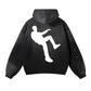 PSYVERT Asteroid Vintage Wash Fleece Hoodie