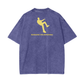 Violet Night – Acid Wash Oversized Tee