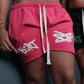 PINK RIFT-Women's Graffiti Style Shorts