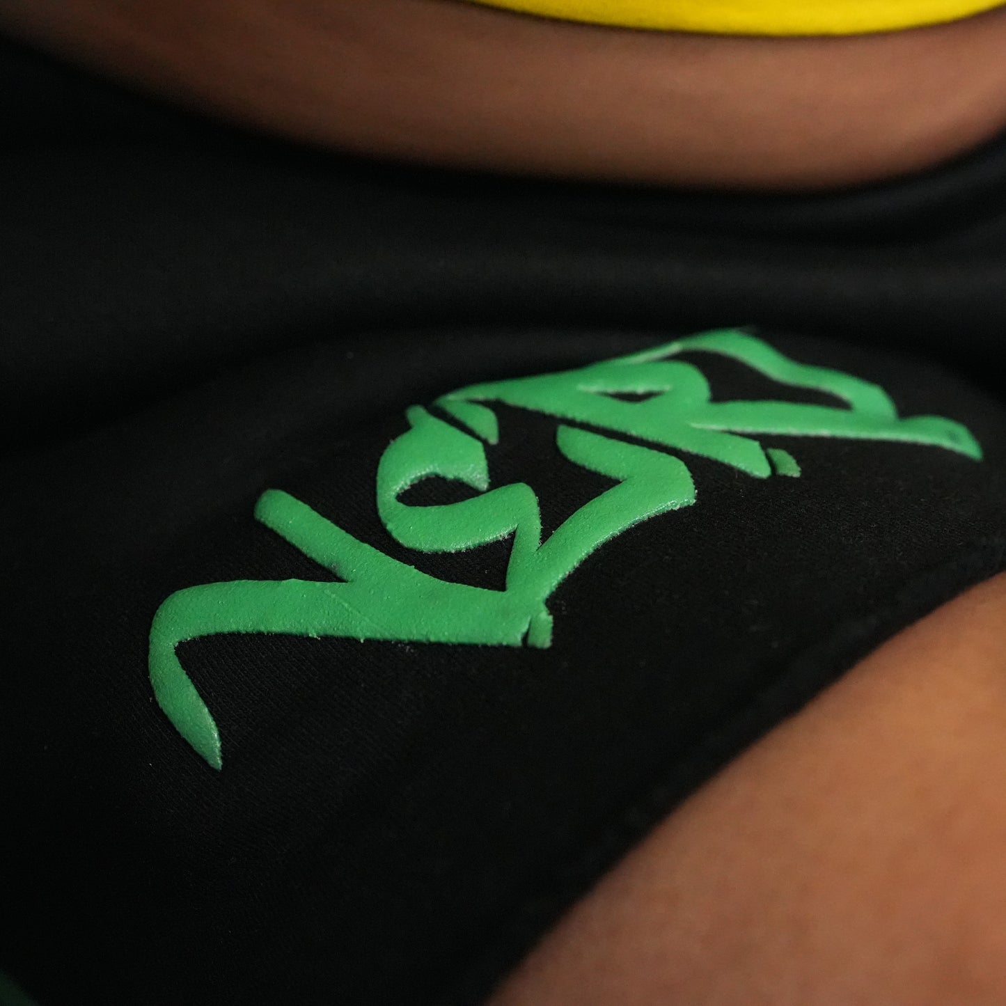 BLACK PULSE-Women's Graffiti Style Shorts