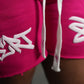 PINK RIFT-Women's Graffiti Style Shorts