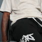 OBSIDIAN STATIC-Men's Graffiti Style Shorts