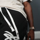 OBSIDIAN STATIC-Men's Graffiti Style Shorts