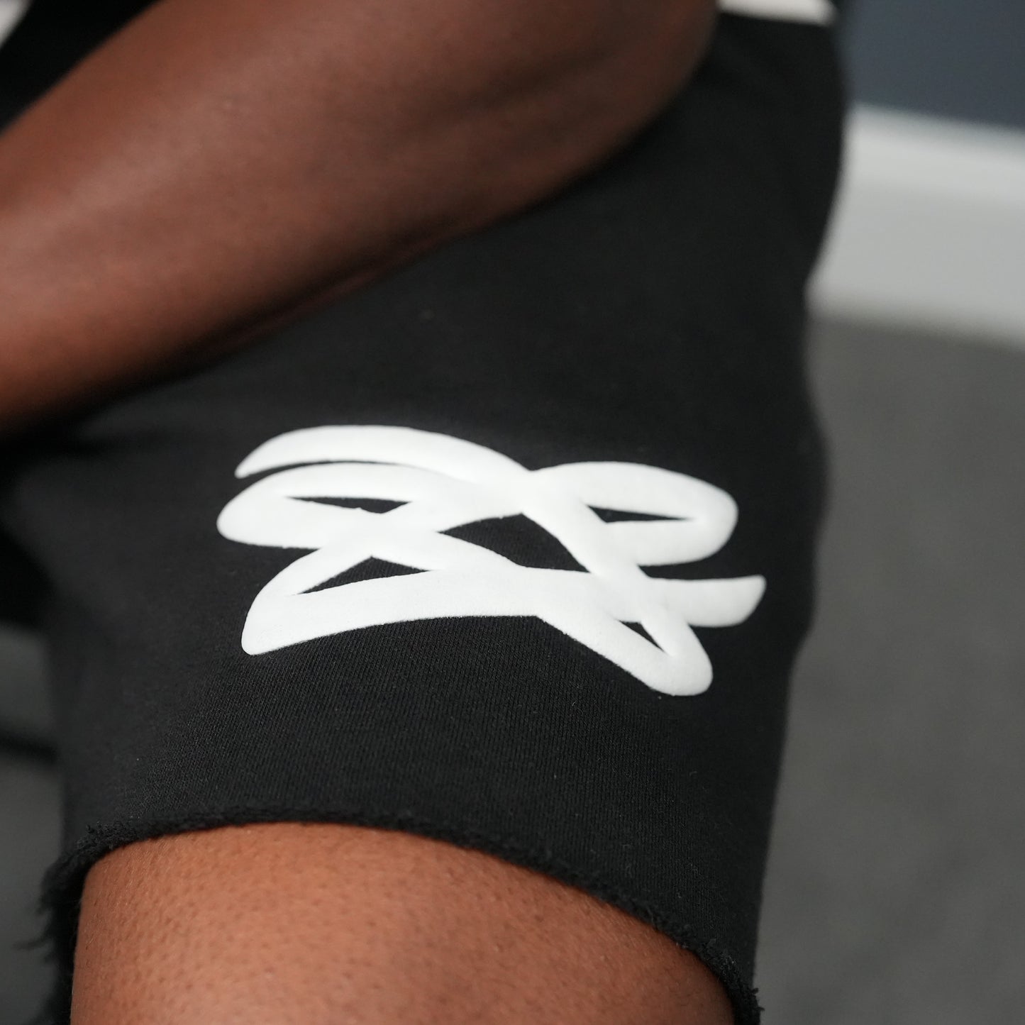 OBSIDIAN STATIC-Men's Graffiti Style Shorts