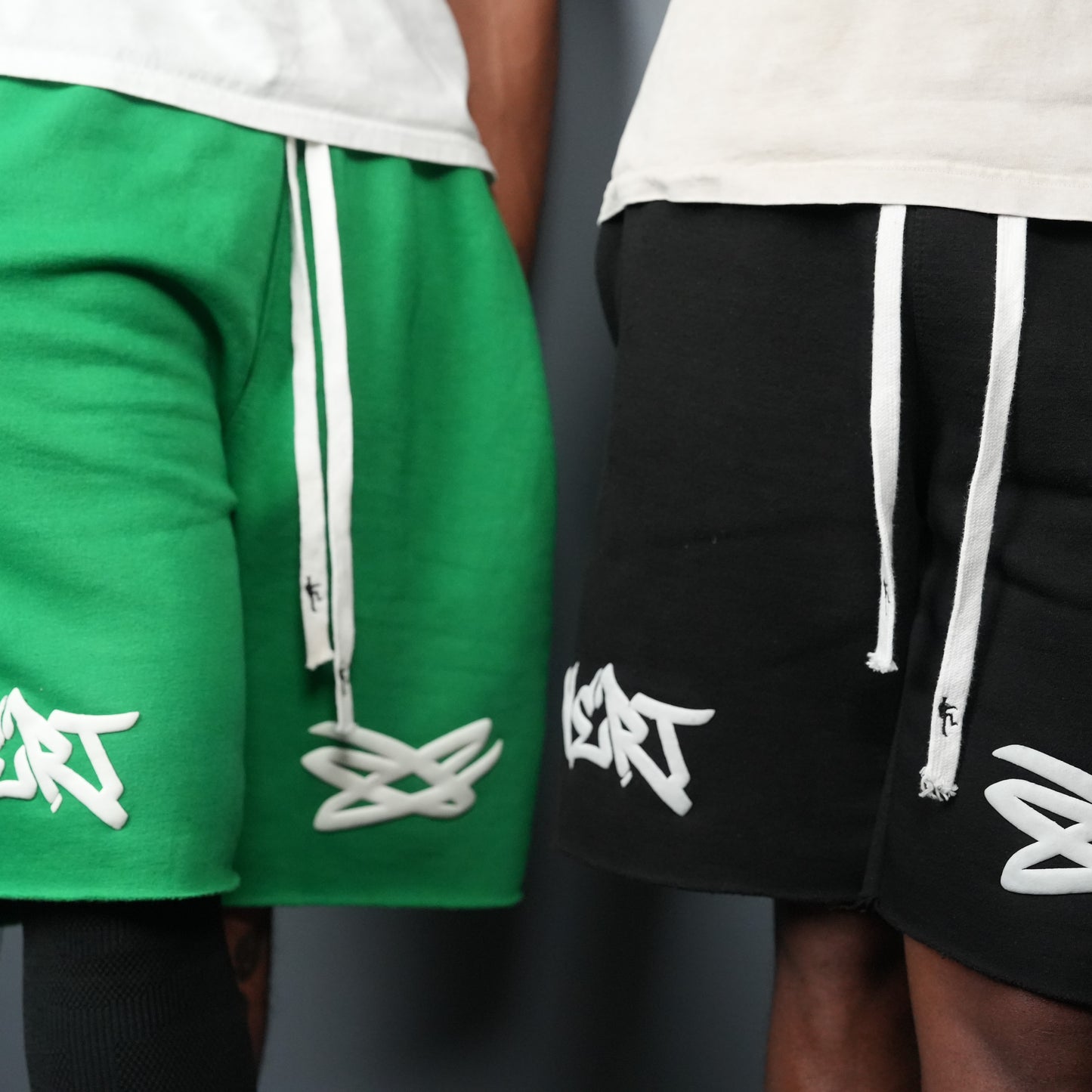 OBSIDIAN STATIC-Men's Graffiti Style Shorts
