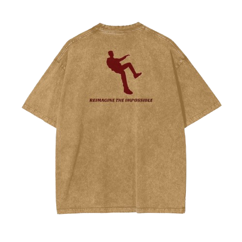 PSYVERT Acid Wash Oversized T-Shirt – Venus Wind