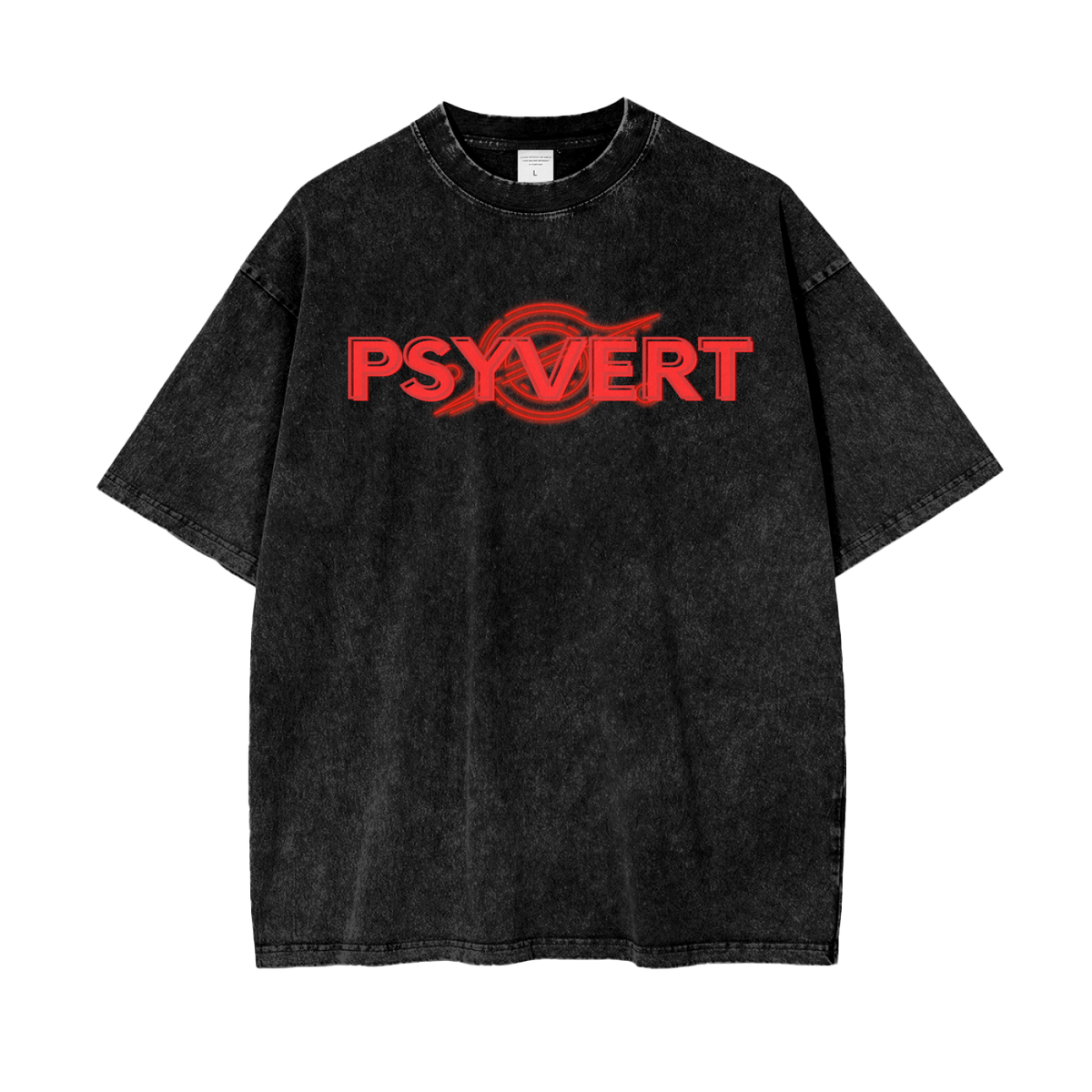 Red Spark Washed Tee