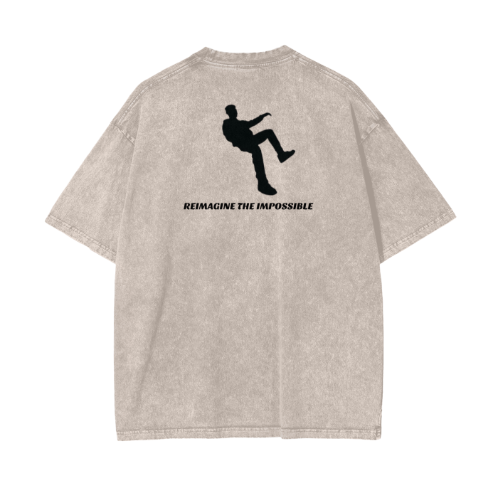 Mercury Dust - Acid Wash Oversized Tee